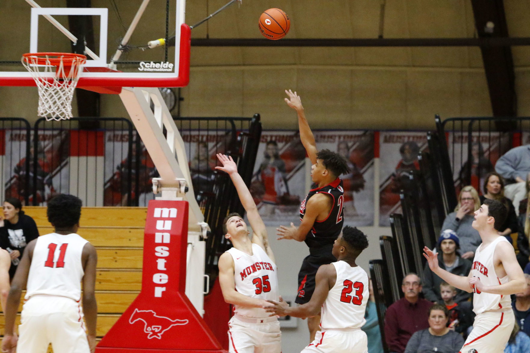 Gallery: Portage at Munster boys basketball